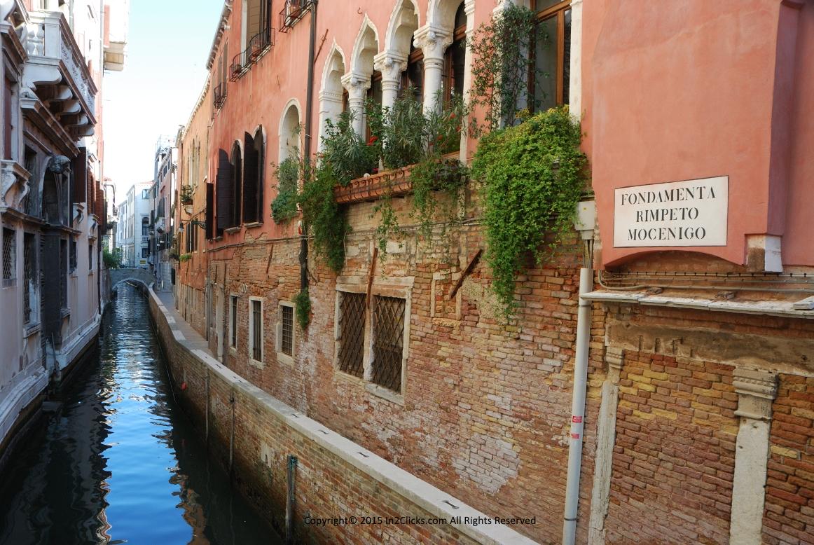 Venice Italy Fondamenta Rimpeto Mocenigo